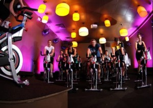 indoor cycling studio design